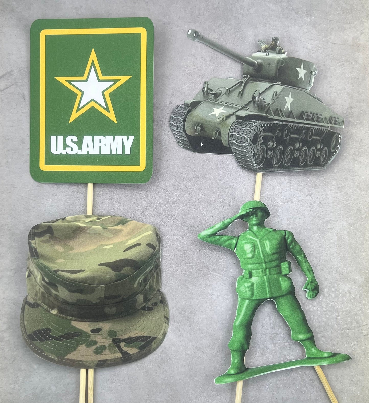 Army Party Decorations, Army Boot Camp Graduation, Army Party Supplies, Army Centerpieces, Army Theme Centerpieces, Army Party Ideas