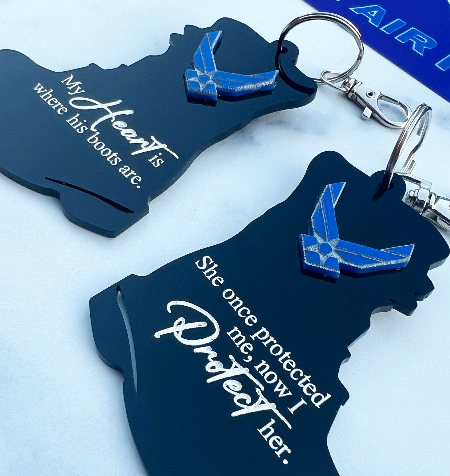 Air Force gifts, Air Force key chain, Air Force keychain, Air Force graduation, Air Force boot camp, Proud Air Force Mom, USAF going away