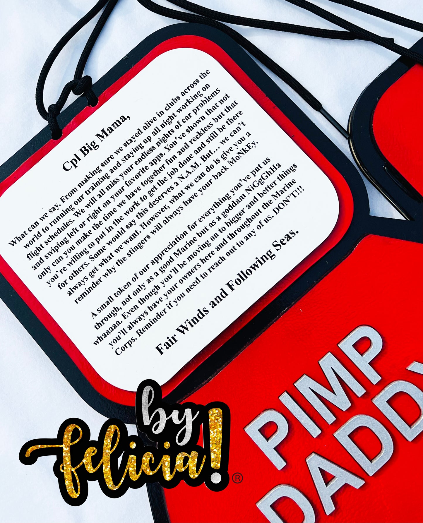 Custom Marine Corps Plaques, Military Retirement Plaques, Custom Military Plaques, USMC License 286-23