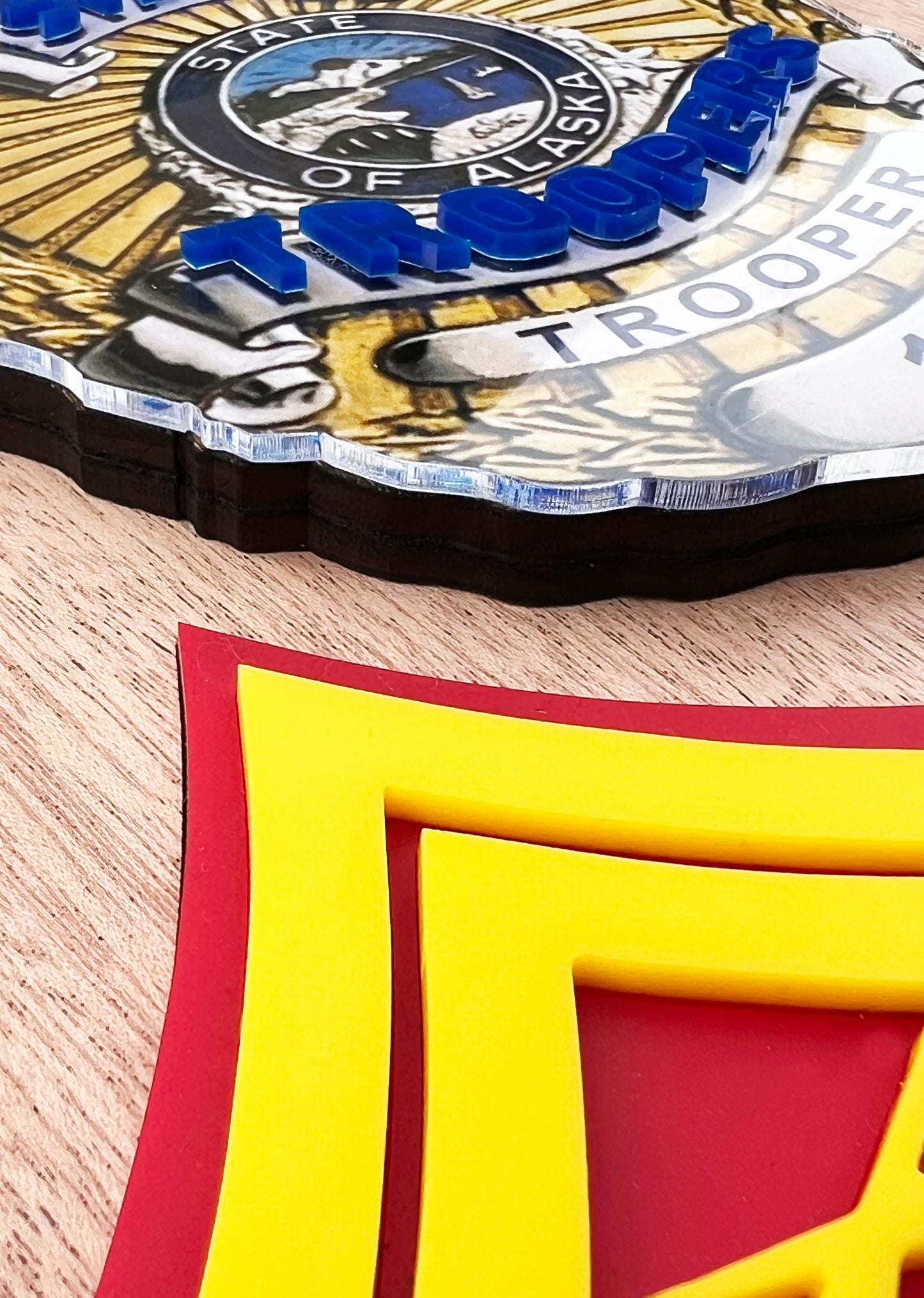 Custom Marine Corps Plaques, Military Retirement Plaques, Custom Military Plaques, USMC License 286-23