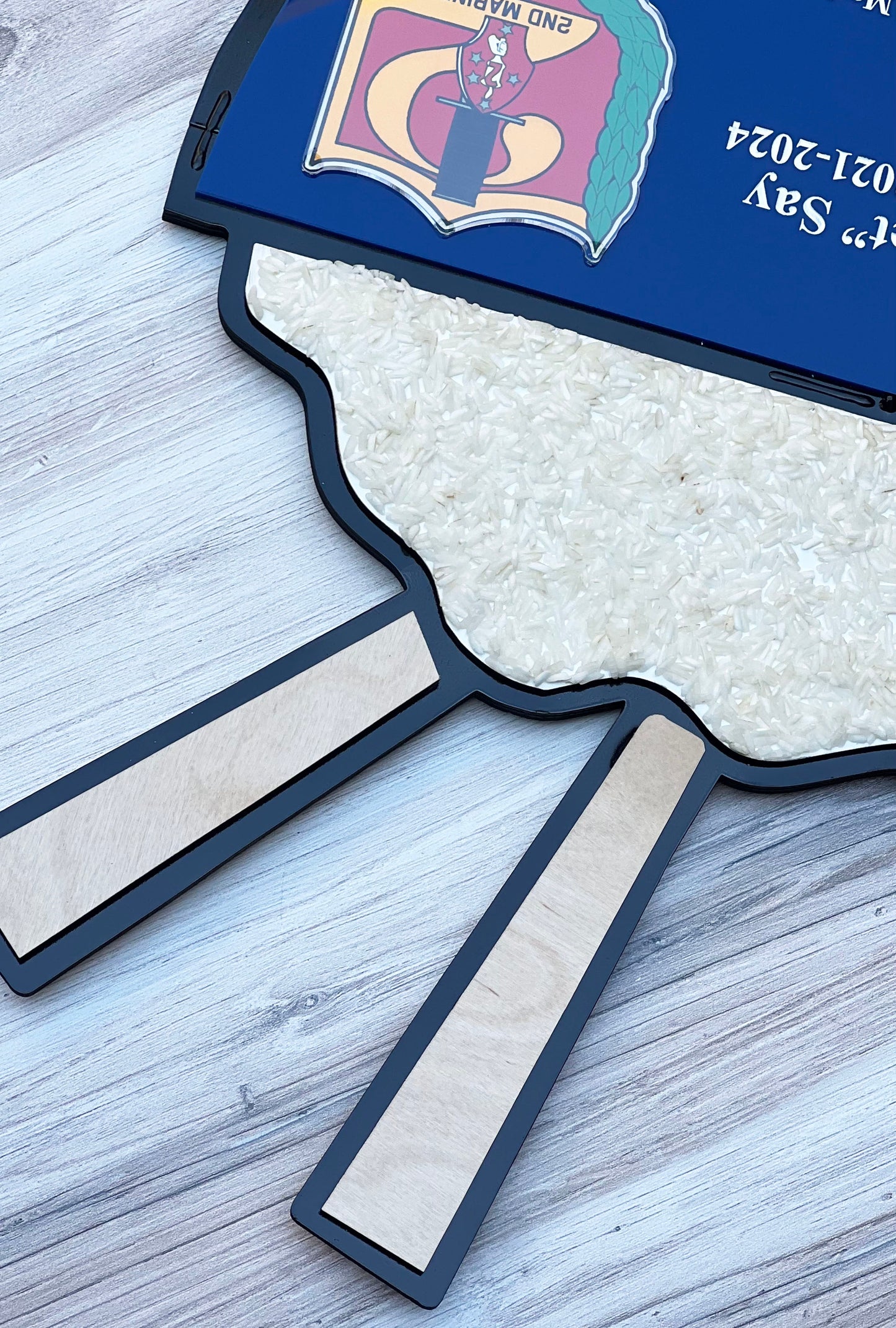 Custom Marine Corps Plaques, Military Retirement Plaques, Custom Military Plaques, USMC License 286-23