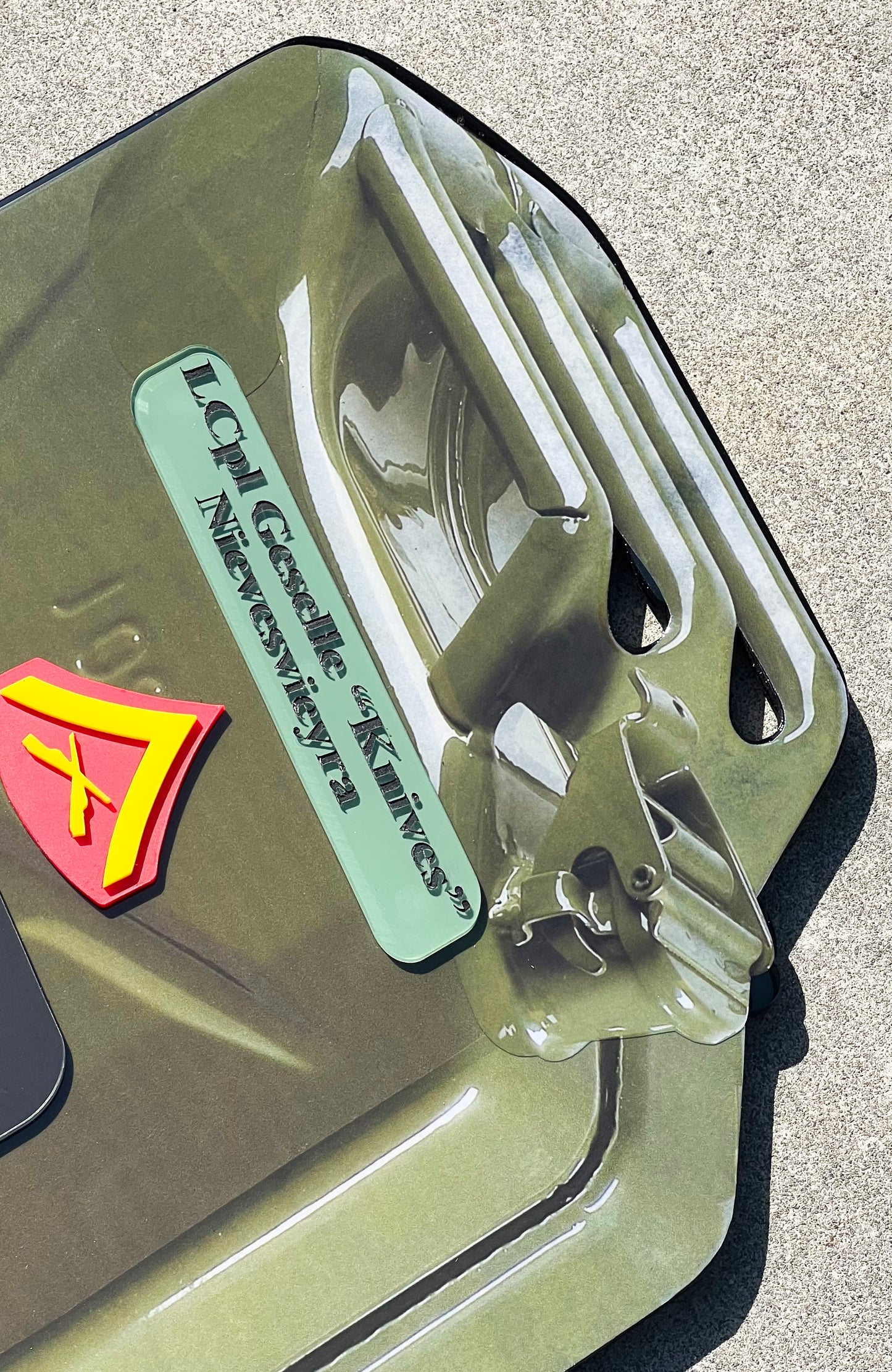 Custom Marine Corps Plaques, Military Retirement Plaques, Custom Military Plaques, USMC License 286-23