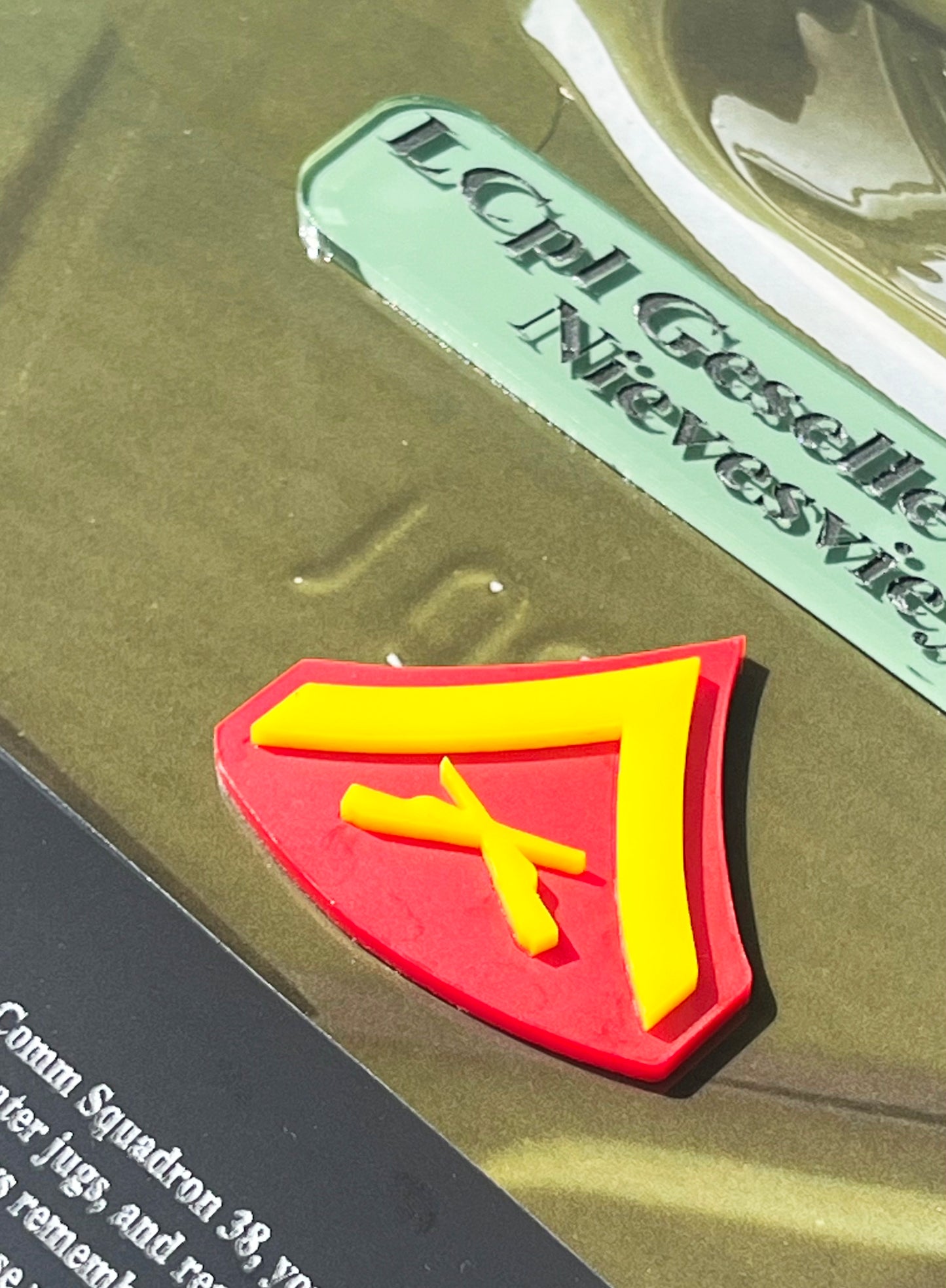 Custom Marine Corps Plaques, Military Retirement Plaques, Custom Military Plaques, USMC License 286-23