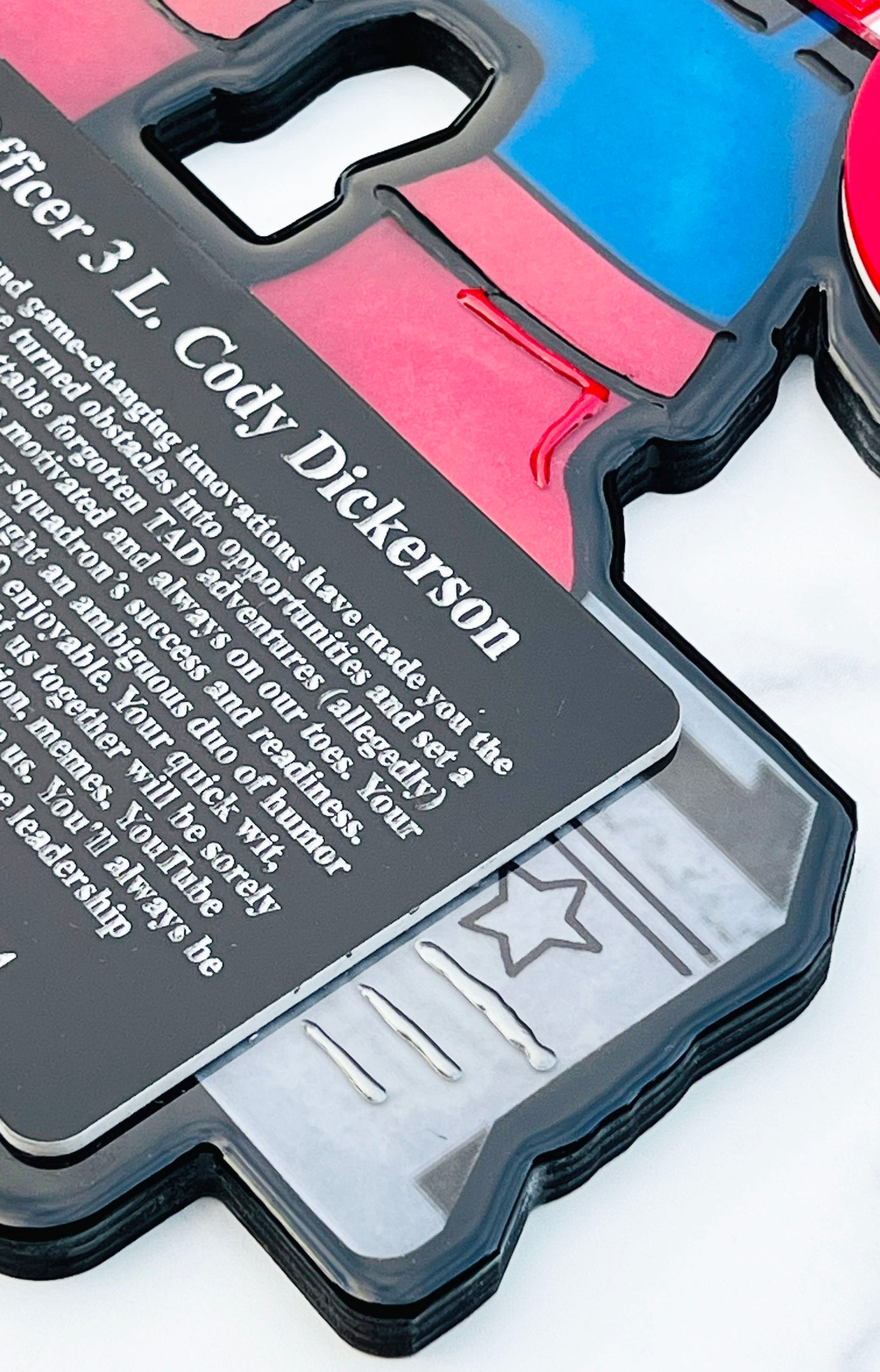 Custom Marine Corps Plaques, Military Retirement Plaques, Custom Military Plaques, USMC License 286-23