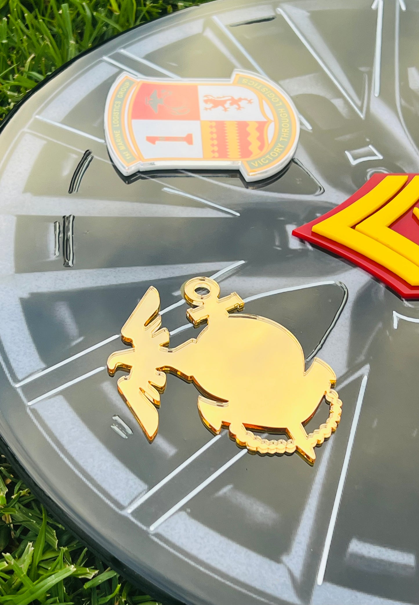 Custom Marine Corps Plaques, Military Retirement Plaques, Custom Military Plaques, USMC License 286-23