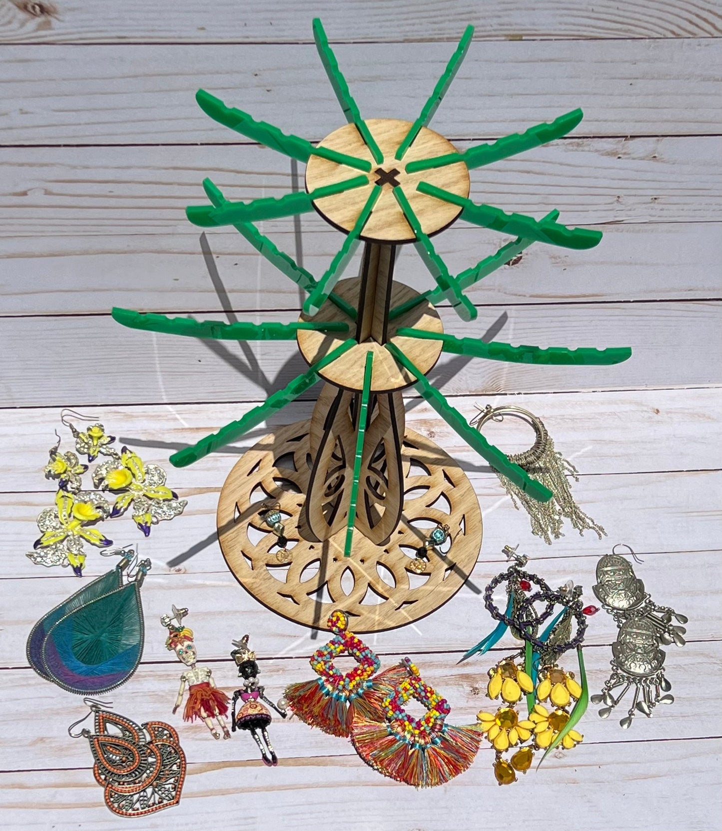 Palm Tree Earring Rack | Earring Rack | Earring Hanger Stand | Palm Tree Earrings | Earring Hangers for display