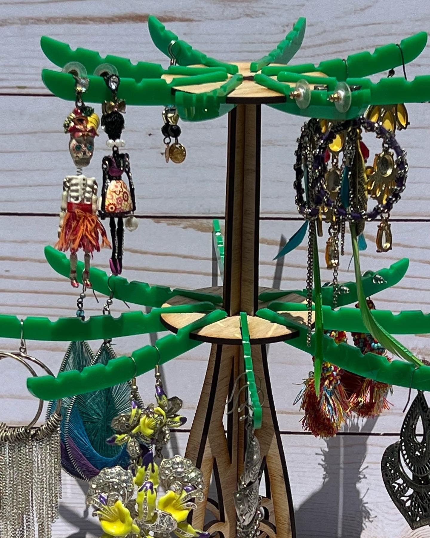 Palm Tree Earring Rack | Earring Rack | Earring Hanger Stand | Palm Tree Earrings | Earring Hangers for display