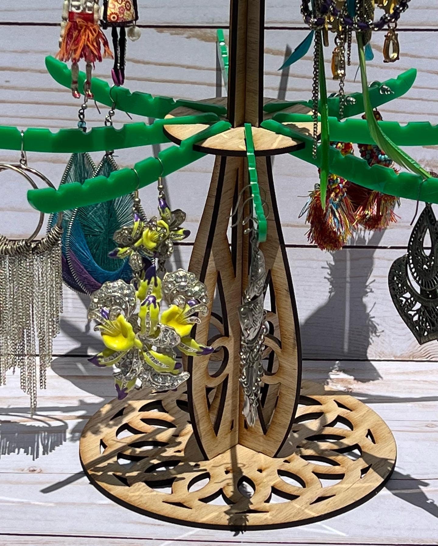 Palm Tree Earring Rack | Earring Rack | Earring Hanger Stand | Palm Tree Earrings | Earring Hangers for display