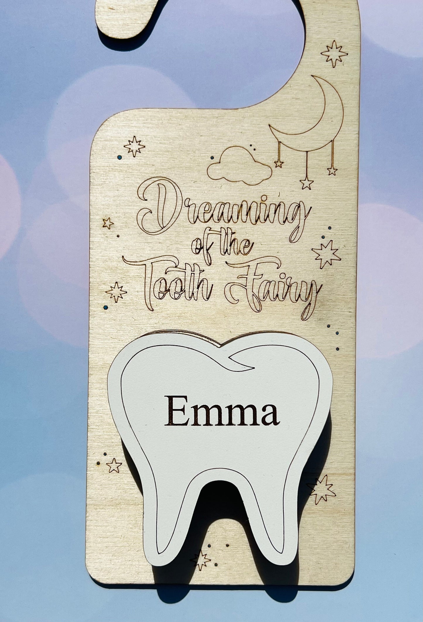 Tooth Fairy Door Hanger | Tooth Fairy Door Hanger With Money Holder | Personalized Tooth Fairy box | Tooth Fairy pouch | tooth fairy
