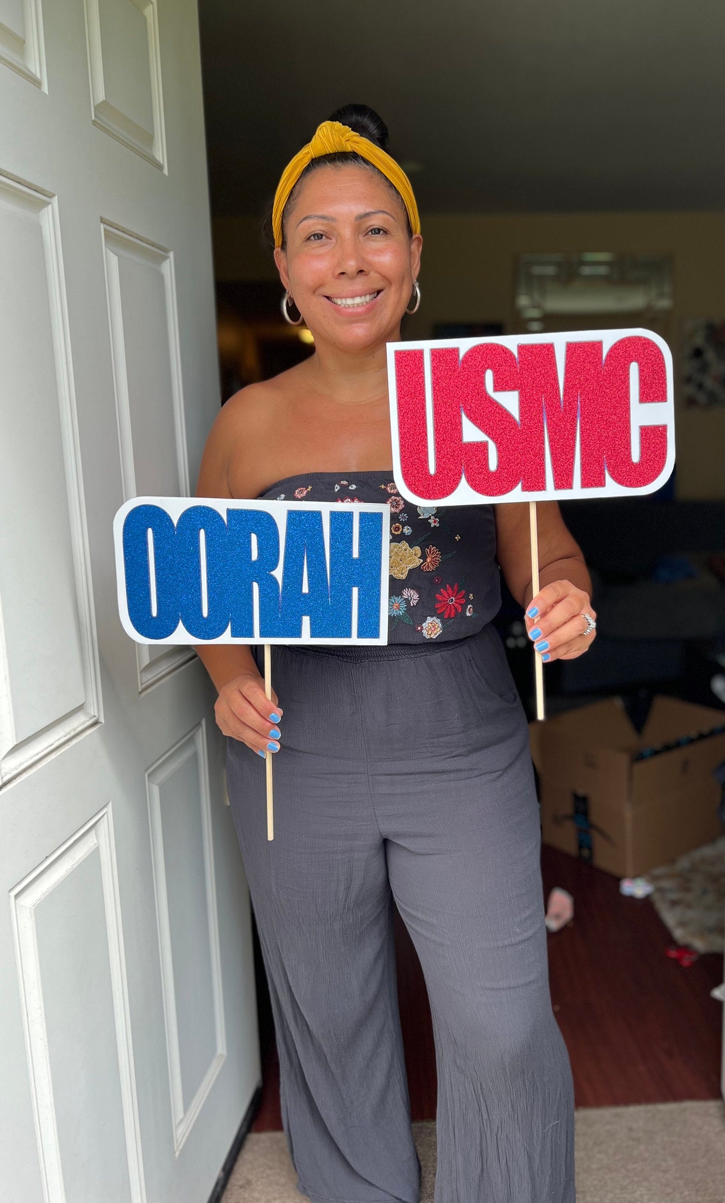 Marines Party Props | Marines Boot Camp Graduation | Marine Corps Ball | Marine Corps birthday | USMC License #286-23