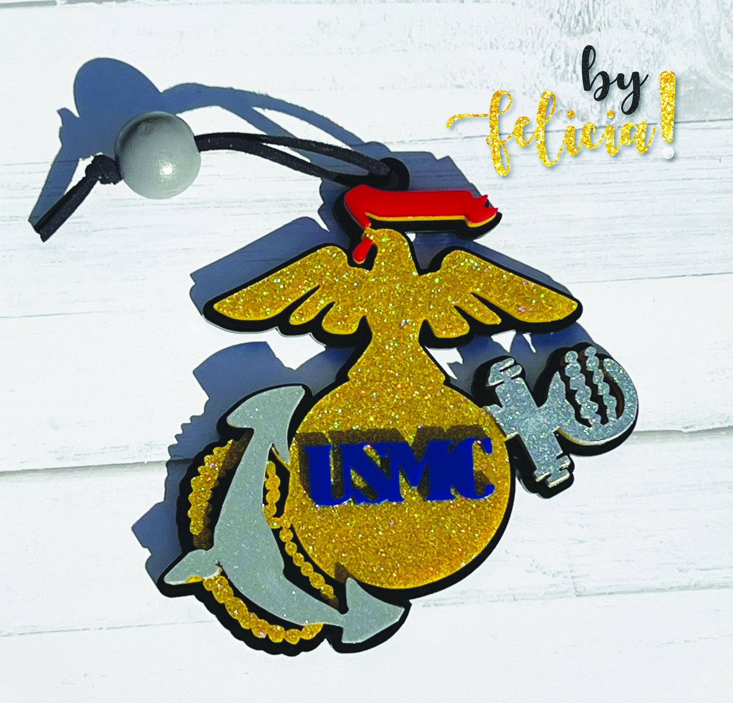Military Christmas ornament, Marines ornament, Navy ornament, Army ornament, Air Force ornament, Coast guard ornament, USMC Hobbyist #286-23
