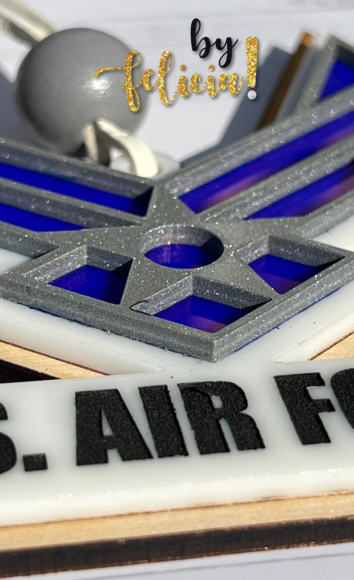 Air Force Christmas Ornaments, Air Force Gifts, Air Force Veteran gifts, Air Force Retirement Gifts, Air Force Retired, Air Force going away