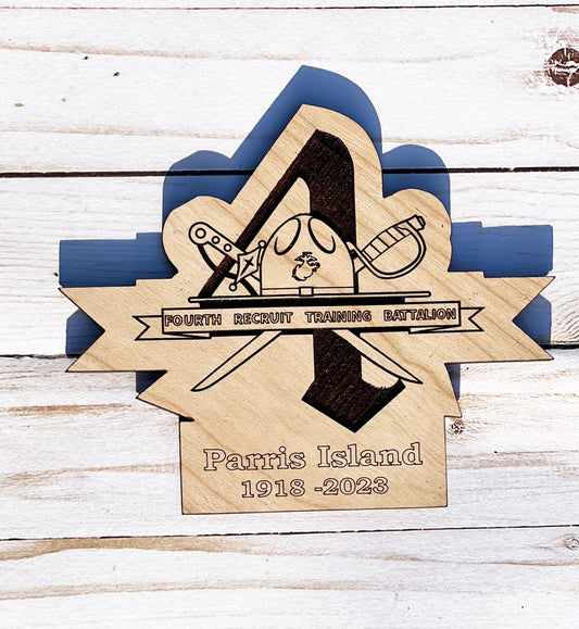 Custom Military Plaques, Marine Corps Plaques, USMC License 286-28