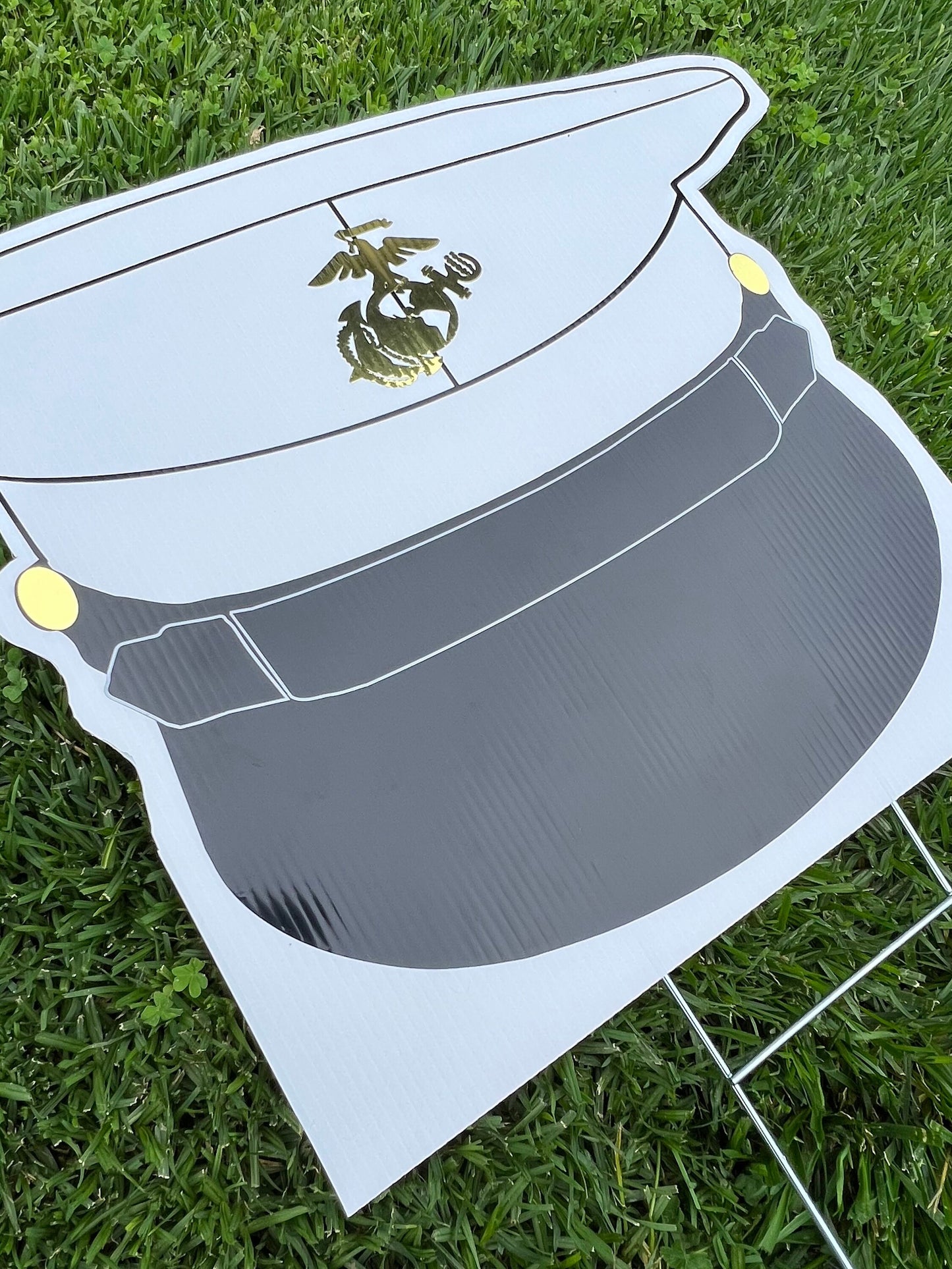 Marines Yard Sign, Marines Boot Camp Graduation, Military yard signs, Marine Corps Ball, USMC Yard Signs, USMC License #286-23