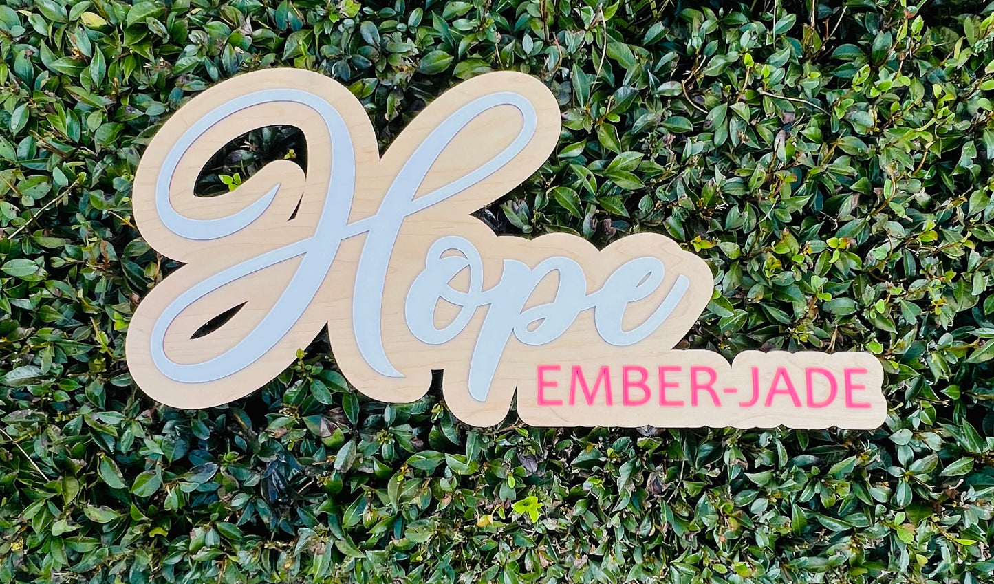 Name Cutouts for Nursery, Wooden Letters, Name Sign, Nursery Letters, Wall Art Above Crib, Nursery Decor, Nursery Wooden Name, Boy Nursery