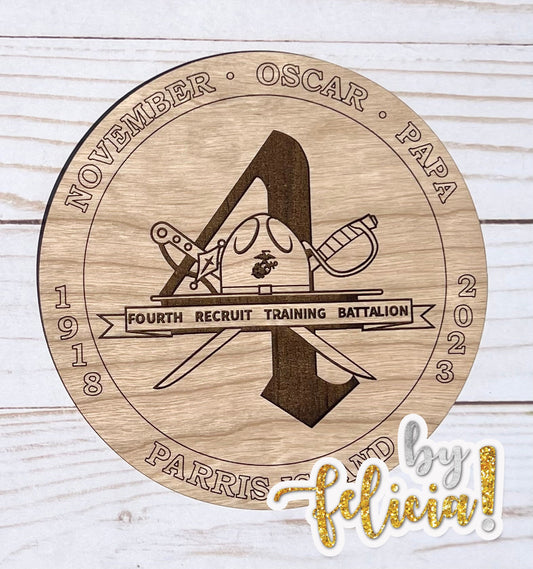 Custom Military Plaques, Marine Corps Plaques, USMC License 286-29