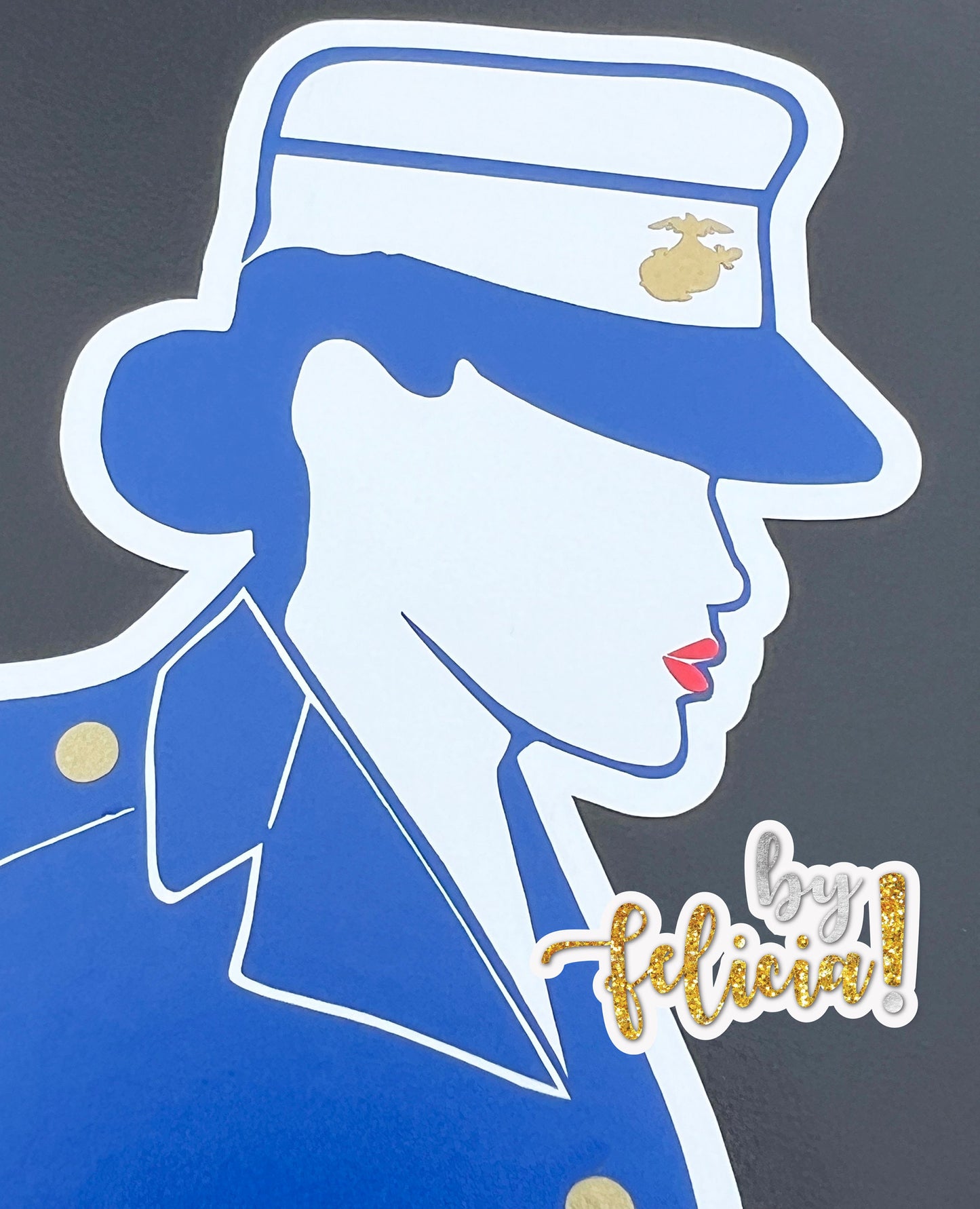 Marine Corps Decal | USMC Decal | Women Marines | Fewer. Prouder. | Oorah | Semper Fi | Marines | USMC License #286-23