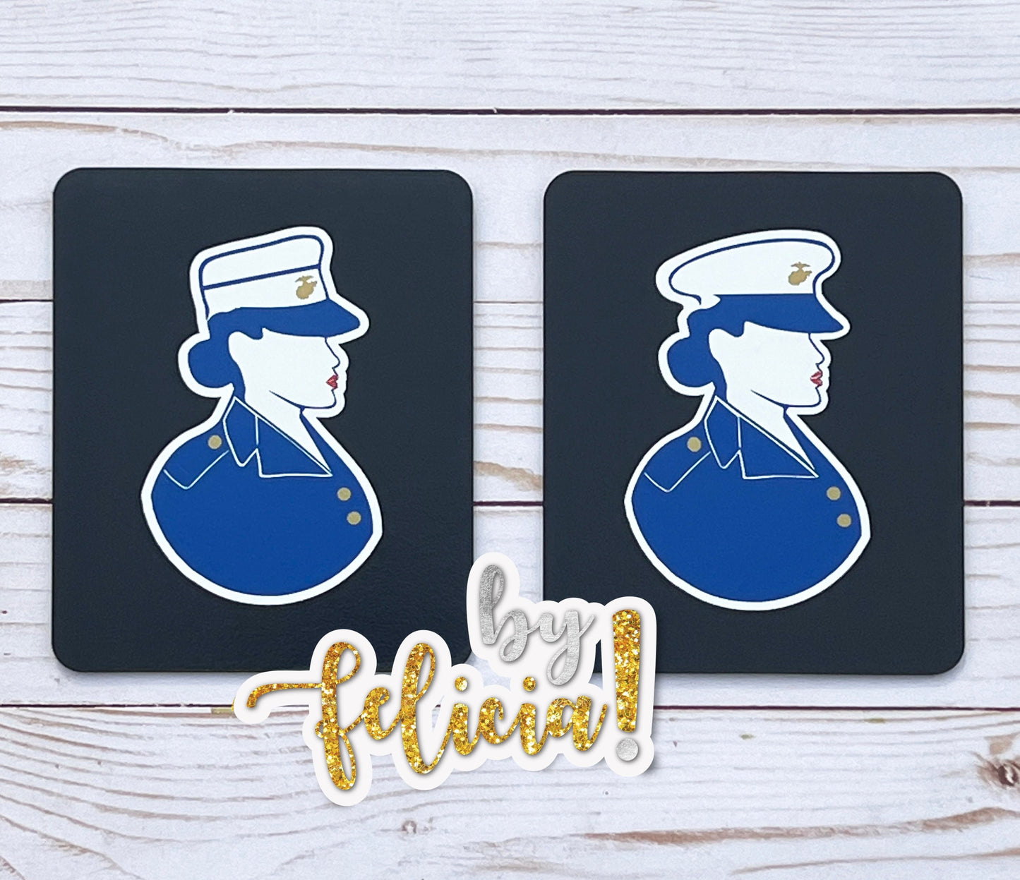 Marine Corps Decal | USMC Decal | Women Marines | Fewer. Prouder. | Oorah | Semper Fi | Marines | USMC License #286-23