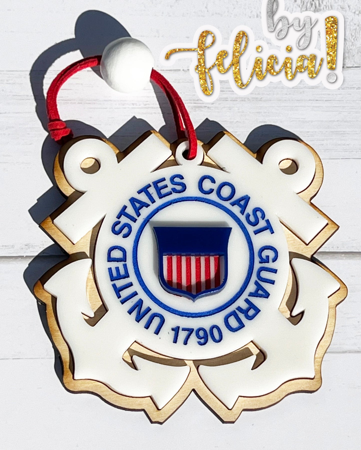 Coast Guard ornament, Coast Guard Gifts, Coast Guard Sign, Coast Guard Retirement Gifts, Coast Guard veteran, Coast Guard Going Away