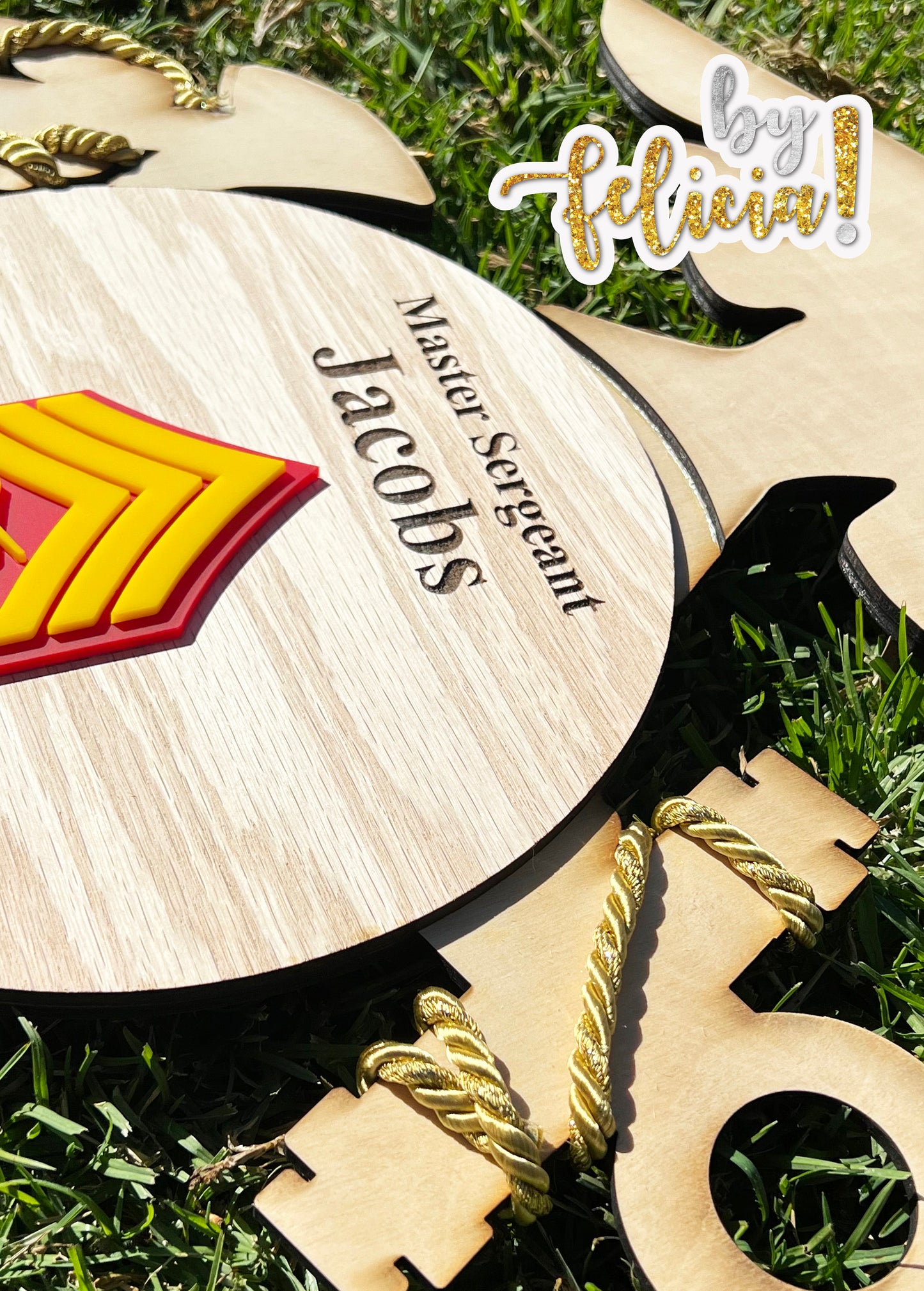 Custom Military Plaques, Marine Corps Plaques, USMC License 286-42