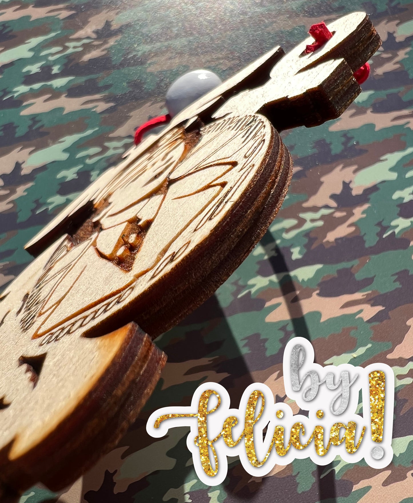 Marine Corps Ornament | Women Marine Logo | USMC Ornament | Marine Corps Gifts | USMC Gifts | USMC License #286-23