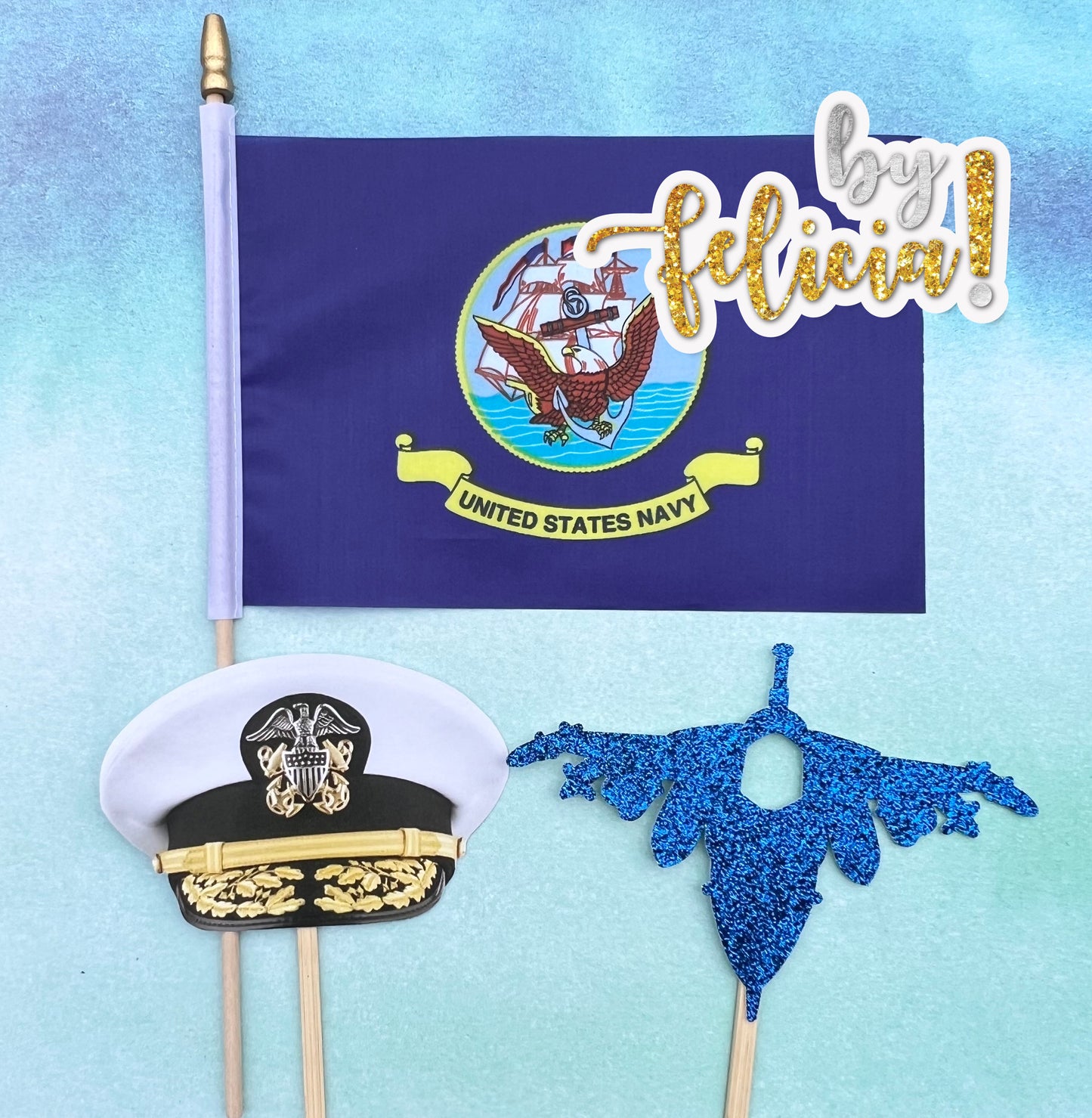 Navy Party Decorations, Navy Boot Camp Graduation,  Navy Centerpiece, Navy Party, Navy Graduation, Navy Party Decor