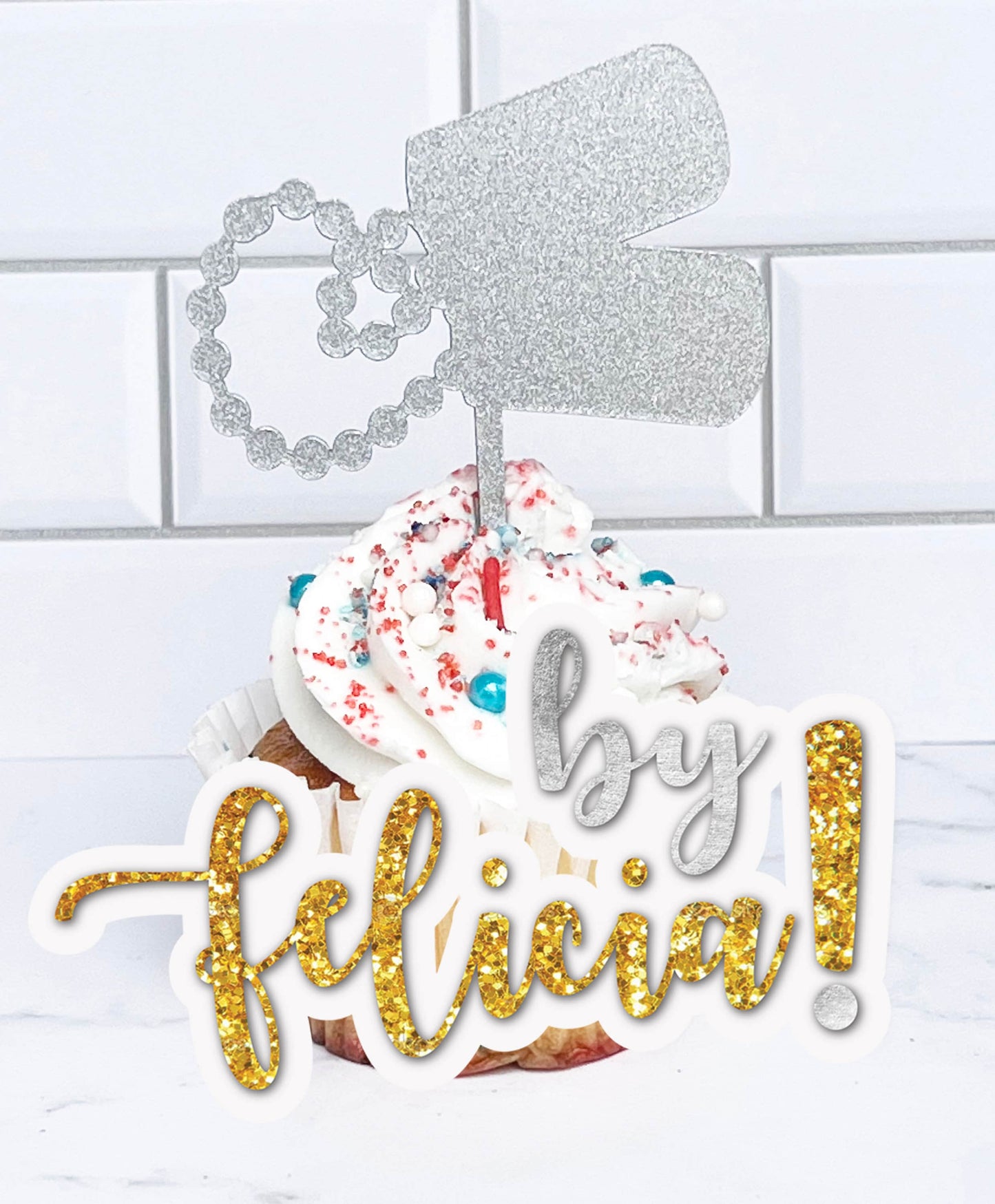 Acrylic Navy Cupcake Topper | Navy Party Decoration | USN Cupcake Toppers | Navy Party Supplies | Navy going away party | Navy graduation