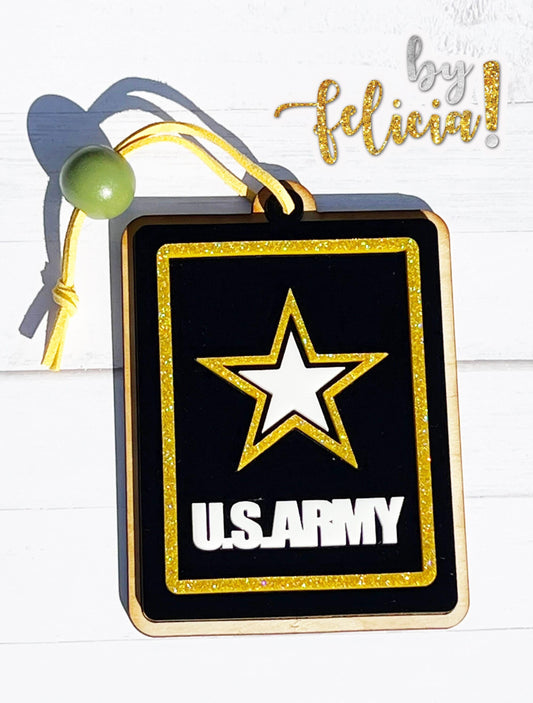 Army Christmas Ornaments, Army Christmas decorations, Army Christmas gifts, Army gifts, Army Retirement gifts, Army Veteran gifts