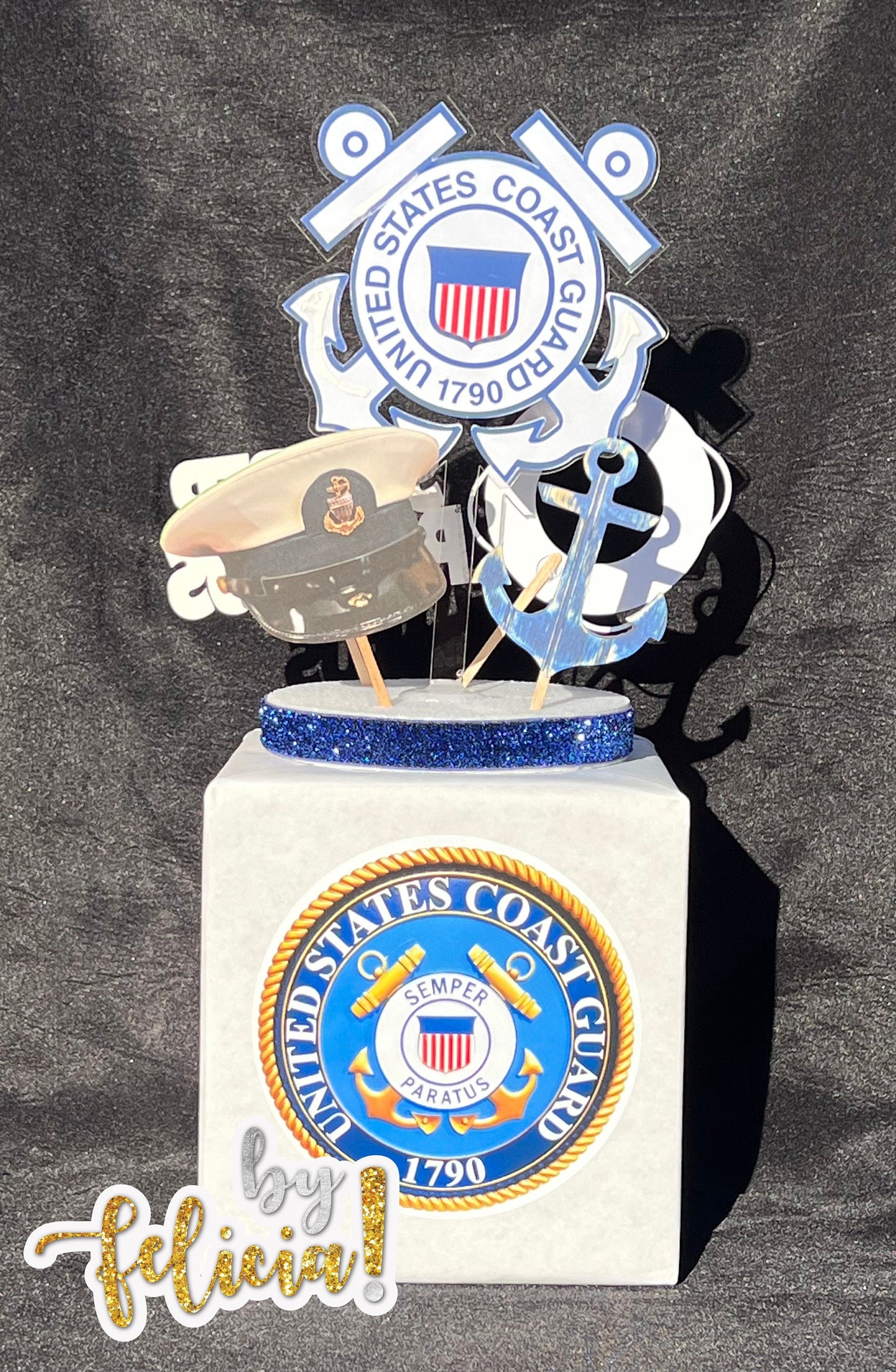 Coast Guard party decorations, Coast guard gifts, Coast guard retirement, USCG plaque, uscg senior chief, USCG gift, USCG chief