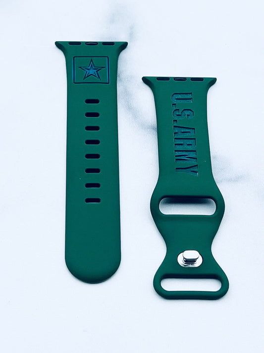 Army apple watch band, Army retirement gifts, Army retired, Army gifts for dad, Army dad gifts, Army Veteran gift, Retired Army gifts