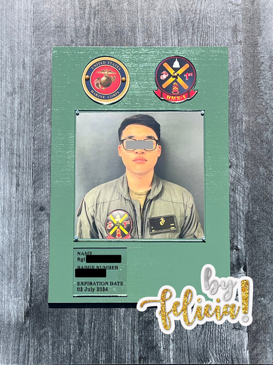 Custom Military Plaques, Marine Corps Plaques, USMC License 286-49