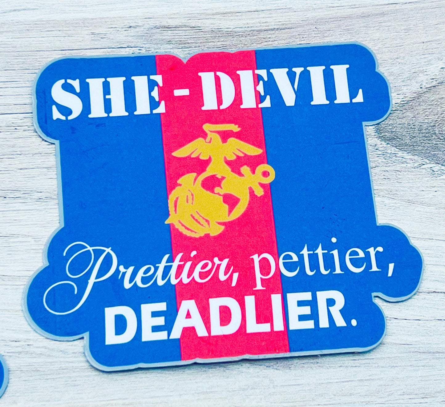Female Marine Sticker, Female Marine Veteran, USMC Lady Sticker, Women Marine, Marine Corps lady stickers, USMC Hobbyist License #286-23