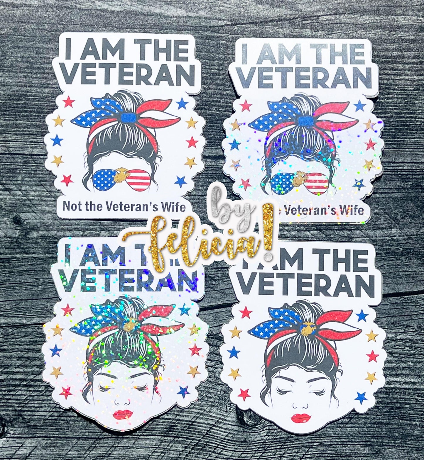 Female Marine Sticker, Female Marine Veteran, USMC Lady Sticker, Women Marine, Marine Corps lady stickers, USMC Hobbyist License #286-23