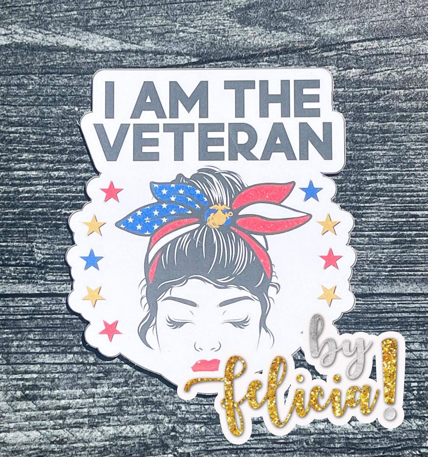 Female Marine Sticker, Female Marine Veteran, USMC Lady Sticker, Women Marine, Marine Corps lady stickers, USMC Hobbyist License #286-23