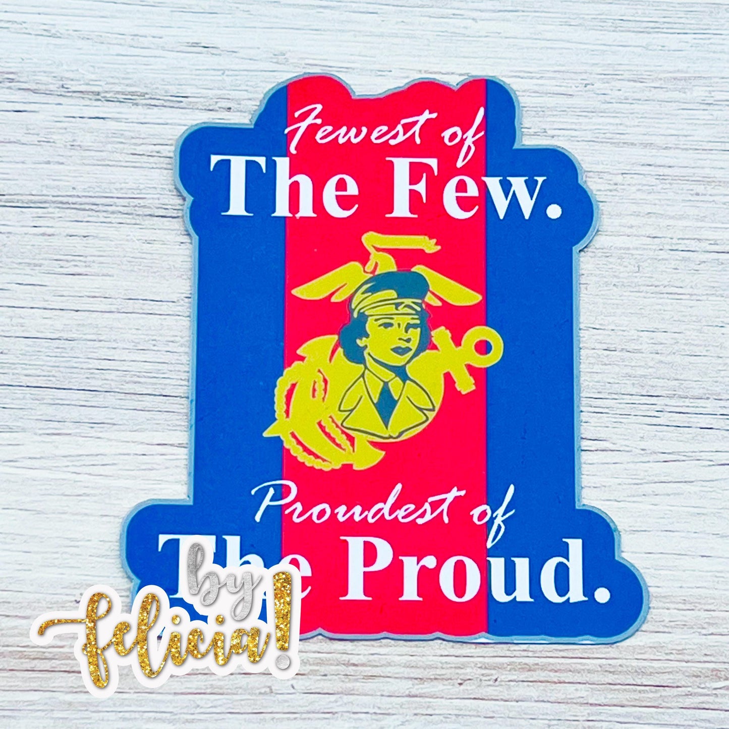 Female Marine Sticker, Female Marine Veteran, USMC Lady Sticker, Women Marine, Marine Corps lady stickers, USMC Hobbyist License #286-23