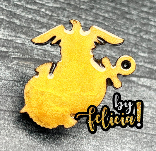 Marine Corps pin, Marines Pin, Female Marine pin, Female Veteran, Women veteran pin, Marine retirement gift, Marine Corps gifts, USMC pin