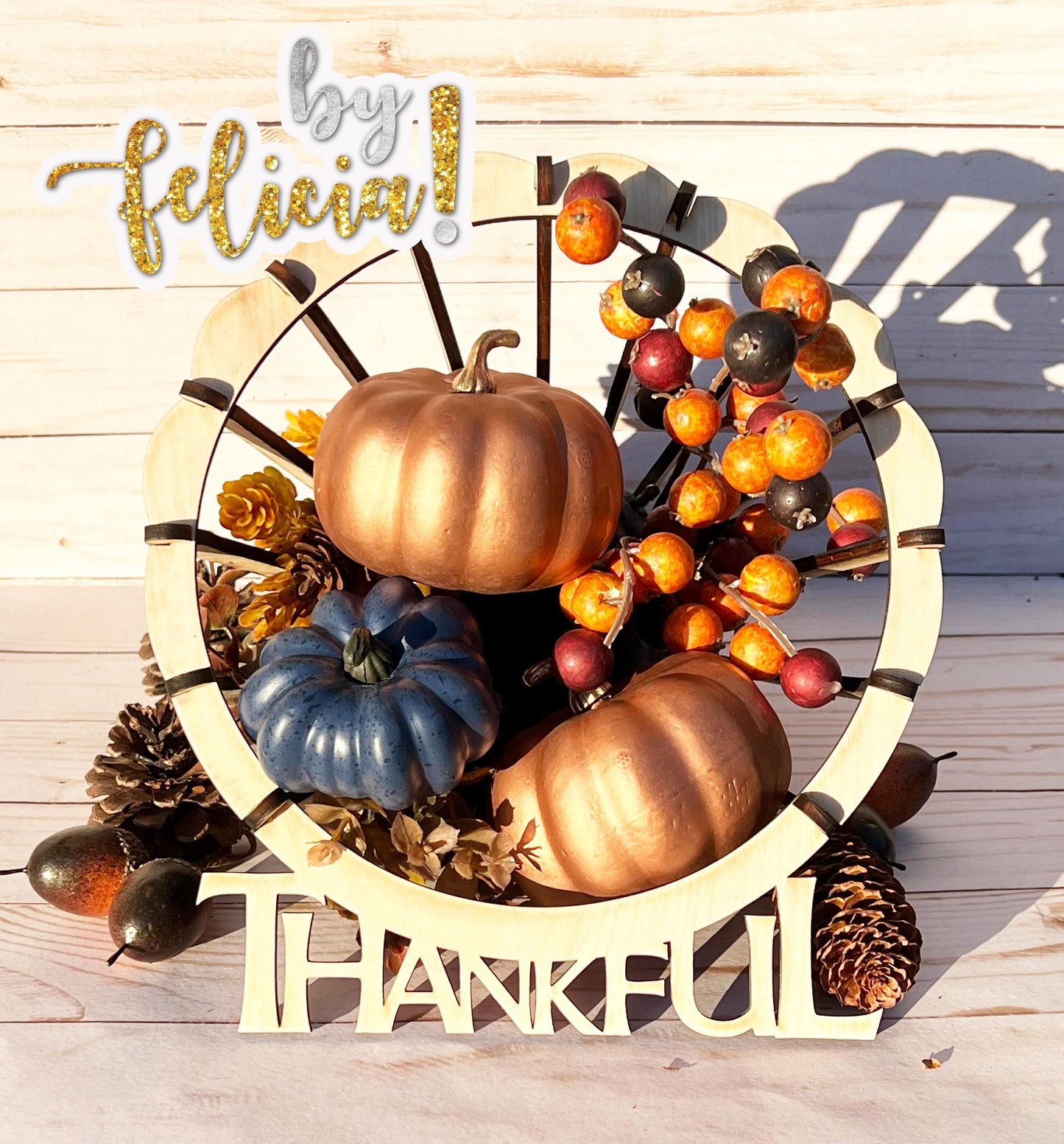 Thanksgiving Cornucopia décor, Thanksgiving Décor, Thanksgiving centerpiece, Thanksgiving table décor,  Cornucopia Basket, Thankful Décor