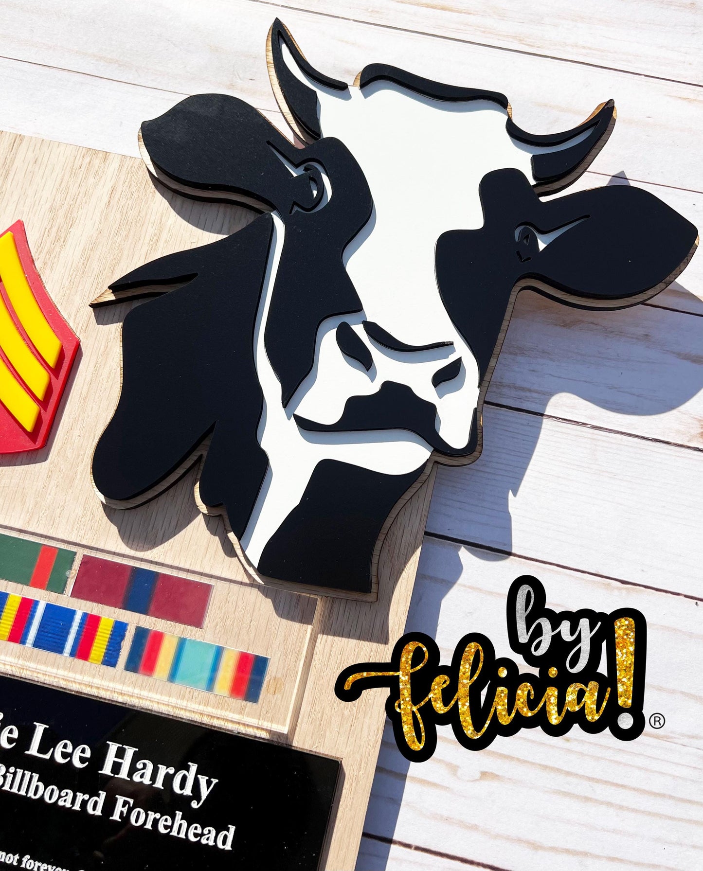 Custom Military Plaques, Marine Corps Plaques, USMC License 286-32